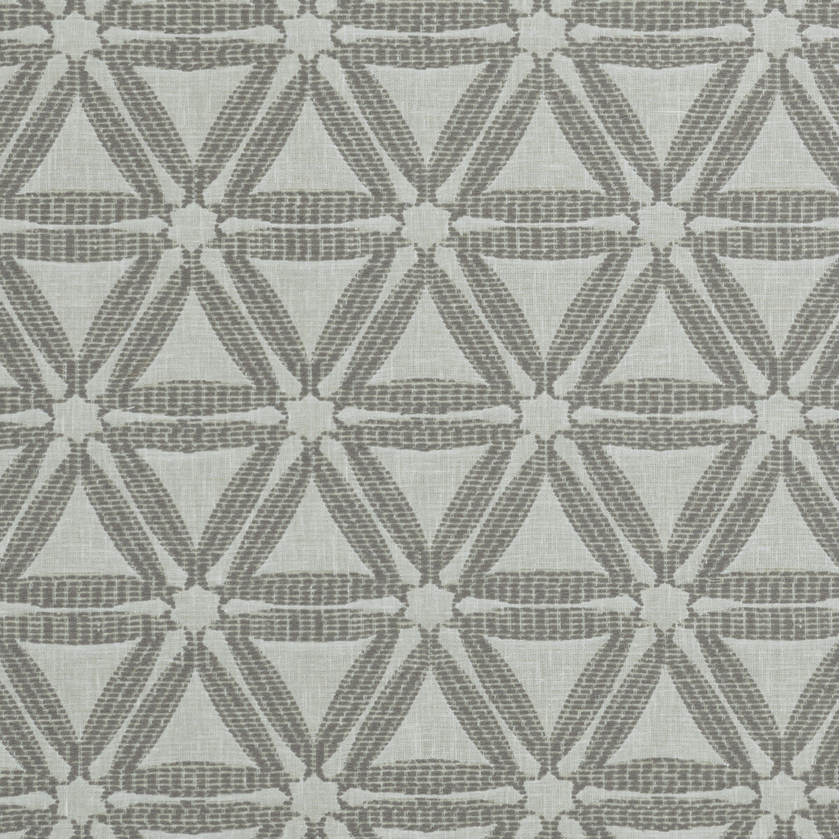 Delta fabric in smoke color - pattern F1053/05.CAC.0 - by Clarke And Clarke in the Delta By Studio G For C&C collection