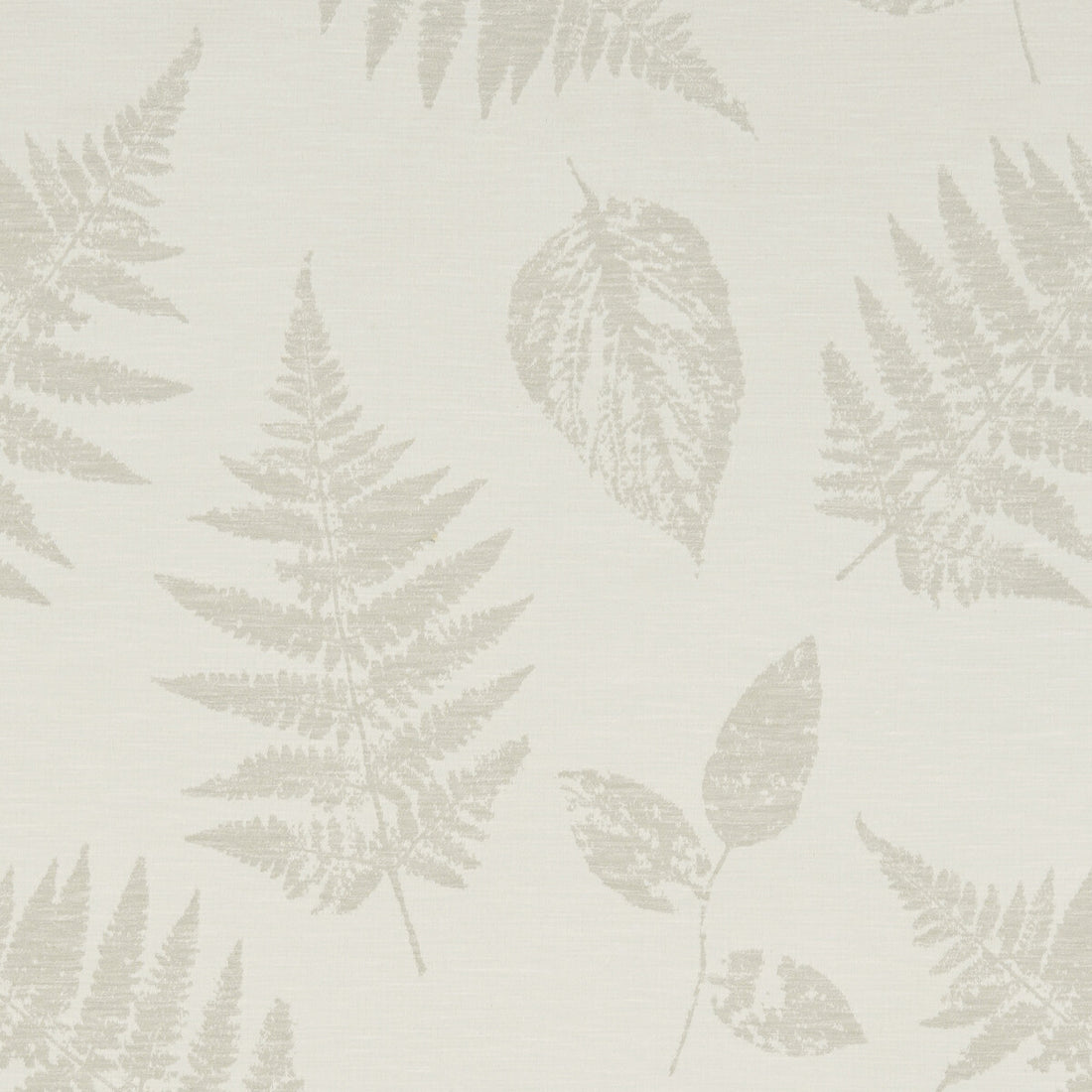 Foliage fabric in natural color - pattern F1059/02.CAC.0 - by Clarke And Clarke in the Organics By Studio G For C&amp;C collection