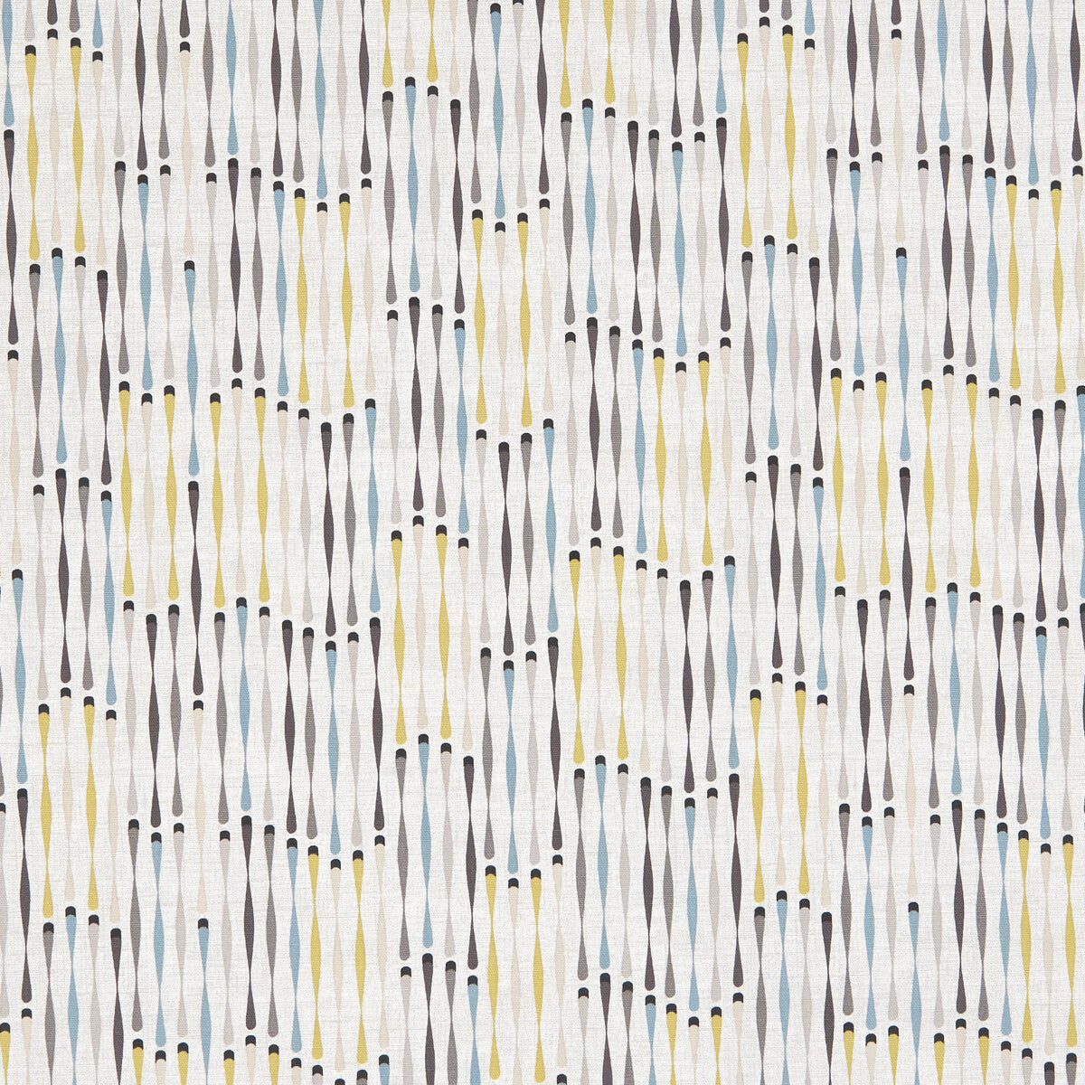 Cassandra fabric in charcoal/chartreuse color - pattern F1063/01.CAC.0 - by Clarke And Clarke in the Octavia By Studio G For C&C collection