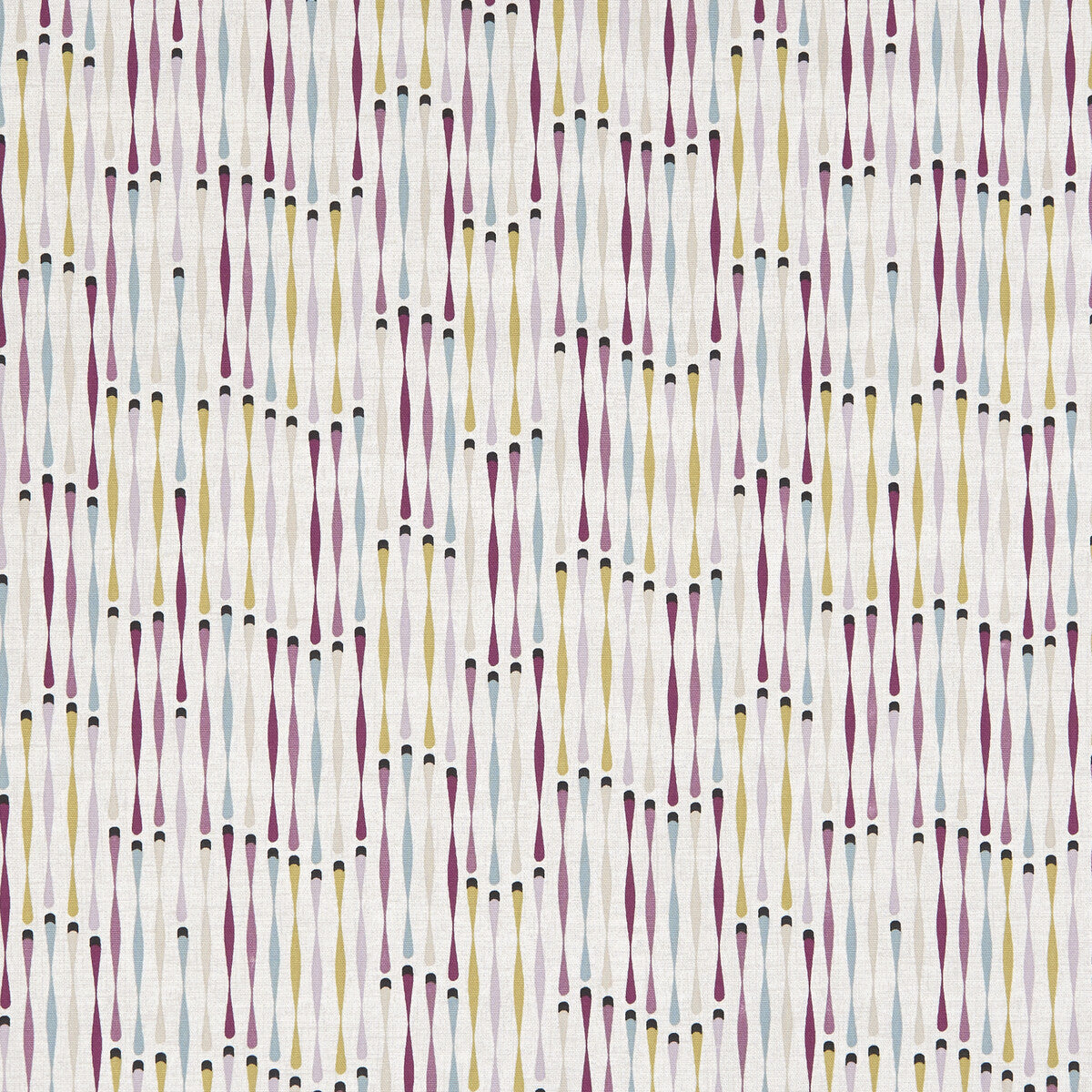 Cassandra fabric in damson color - pattern F1063/02.CAC.0 - by Clarke And Clarke in the Octavia By Studio G For C&C collection