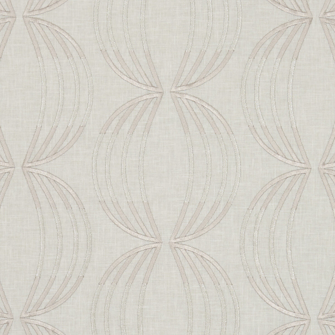 Carraway fabric in champagne color - pattern F1070/01.CAC.0 - by Clarke And Clarke in the Clarke &amp; Clarke Lusso collection