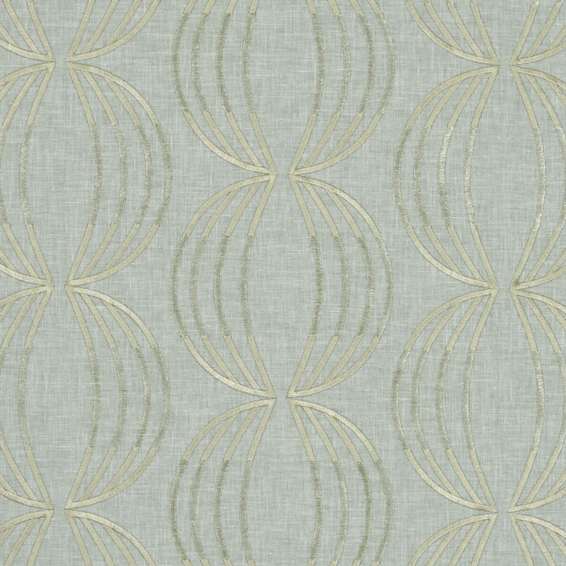 Carraway fabric in mineral color - pattern F1070/04.CAC.0 - by Clarke And Clarke in the Clarke &amp; Clarke Lusso collection