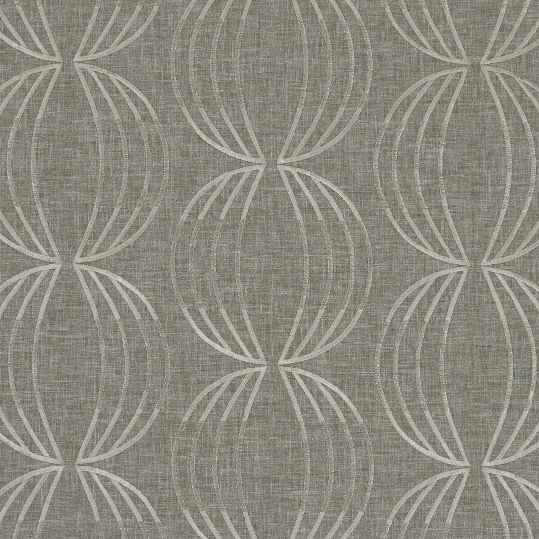 Carraway fabric in mocha color - pattern F1070/05.CAC.0 - by Clarke And Clarke in the Clarke &amp; Clarke Lusso collection