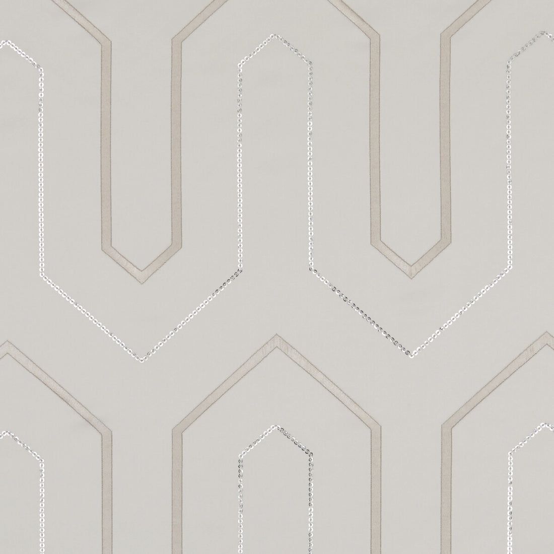 Gatsby fabric in champagne color - pattern F1072/02.CAC.0 - by Clarke And Clarke in the Clarke &amp; Clarke Lusso collection