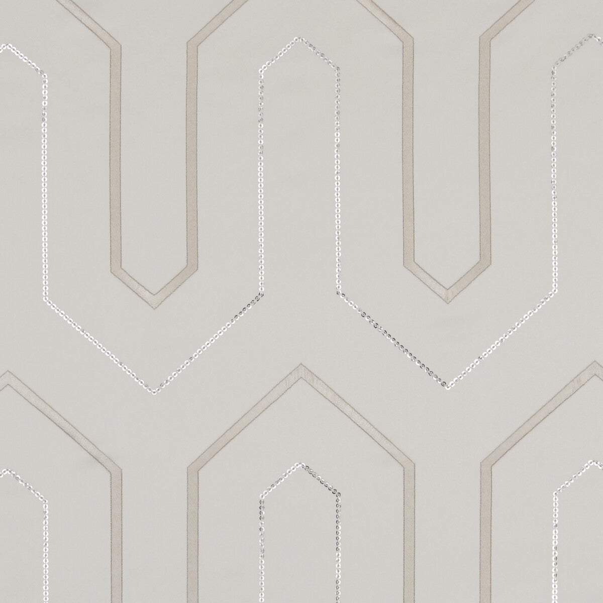 Gatsby fabric in champagne color - pattern F1072/02.CAC.0 - by Clarke And Clarke in the Clarke &amp; Clarke Lusso collection