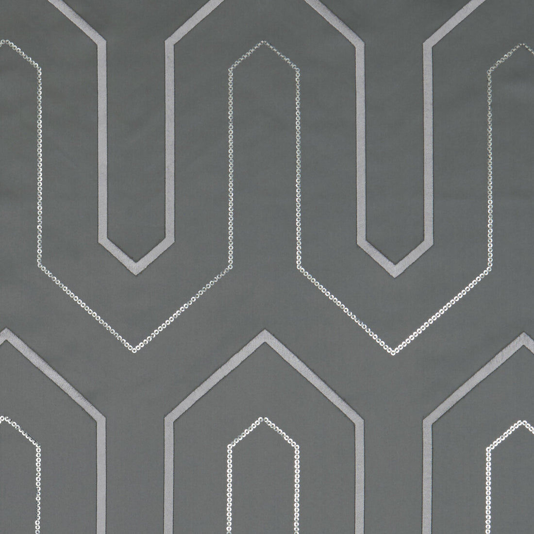 Gatsby fabric in charcoal color - pattern F1072/03.CAC.0 - by Clarke And Clarke in the Clarke &amp; Clarke Lusso collection