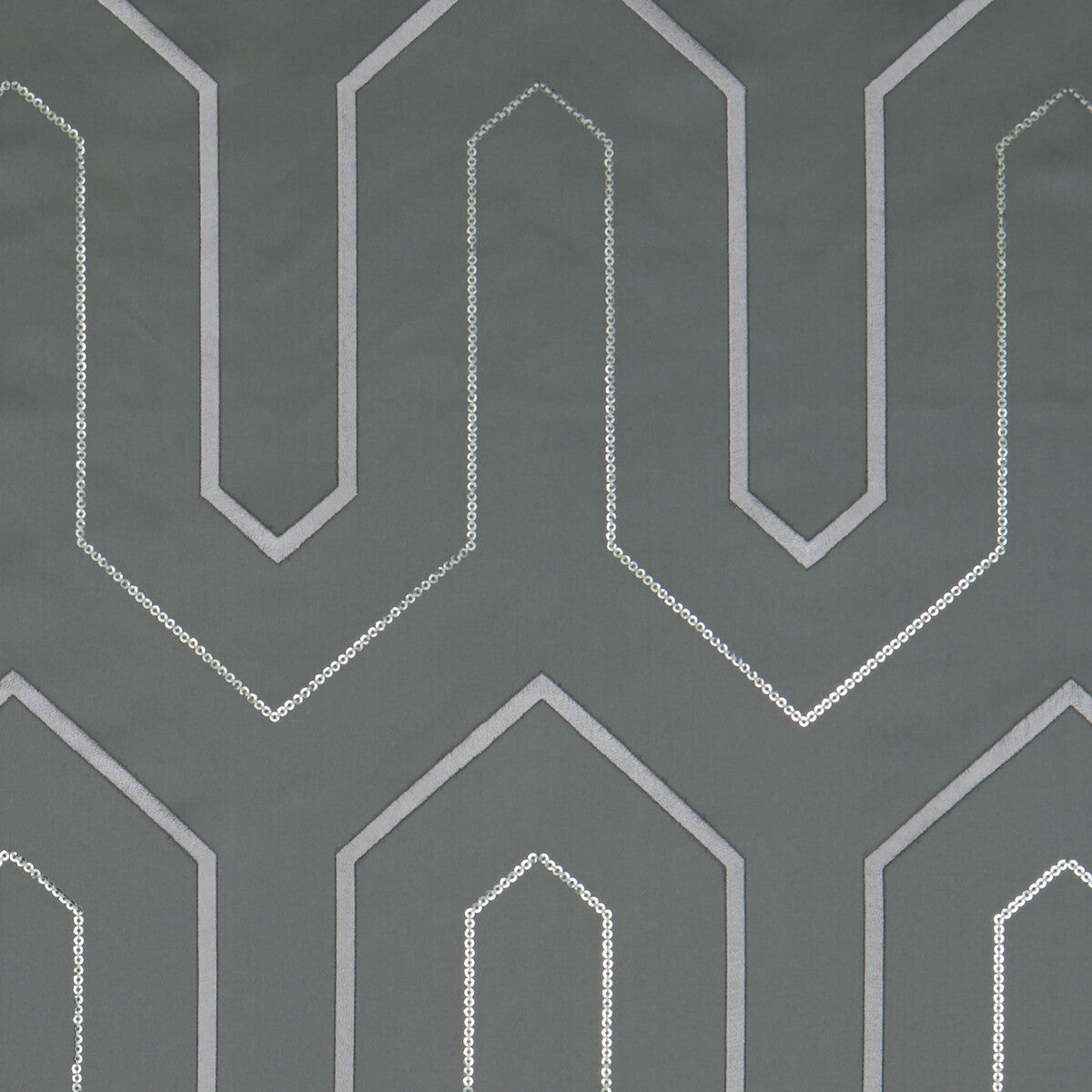 Gatsby fabric in charcoal color - pattern F1072/03.CAC.0 - by Clarke And Clarke in the Clarke &amp; Clarke Lusso collection