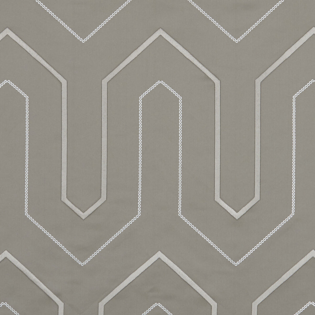 Gatsby fabric in mocha color - pattern F1072/06.CAC.0 - by Clarke And Clarke in the Clarke &amp; Clarke Lusso collection