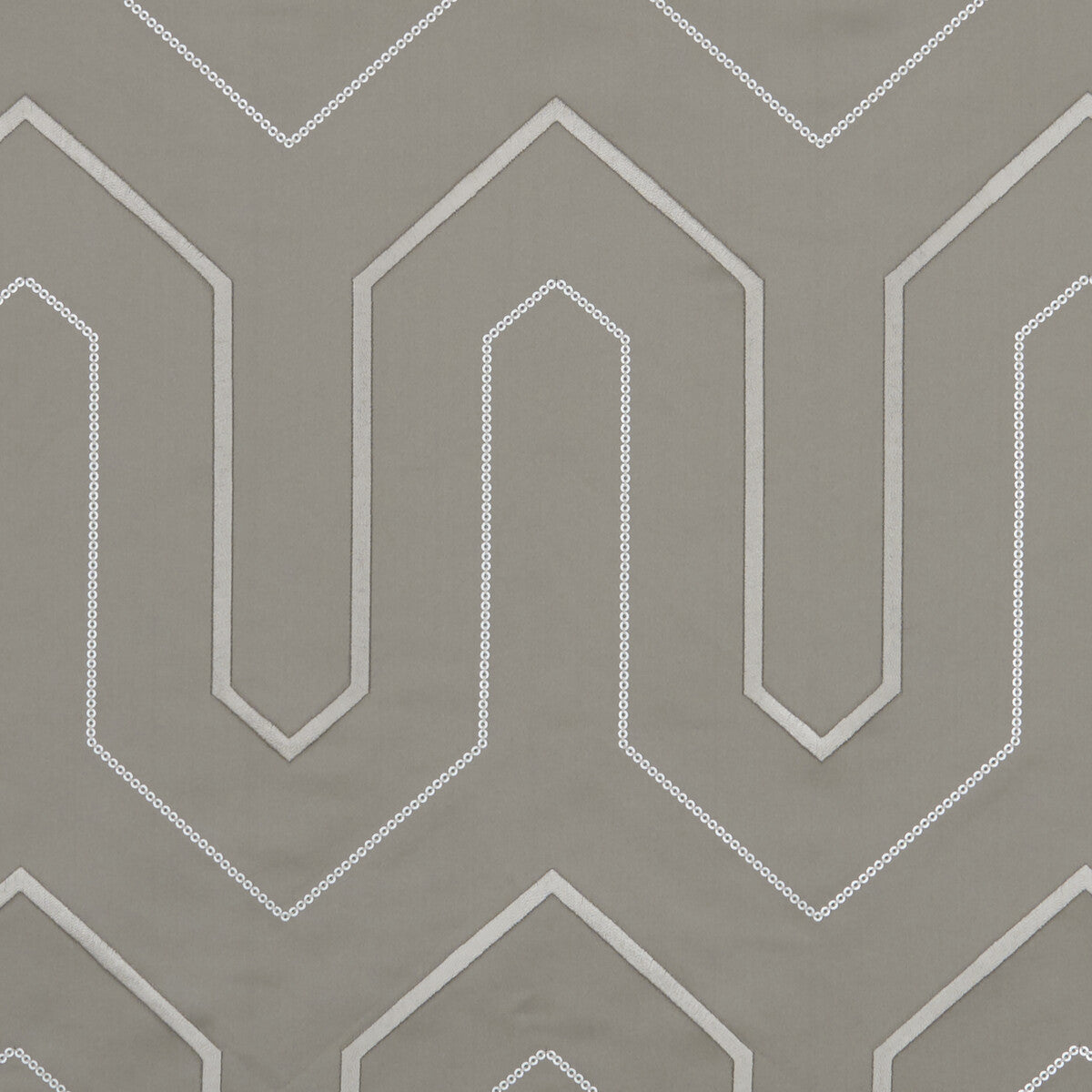 Gatsby fabric in mocha color - pattern F1072/06.CAC.0 - by Clarke And Clarke in the Clarke &amp; Clarke Lusso collection