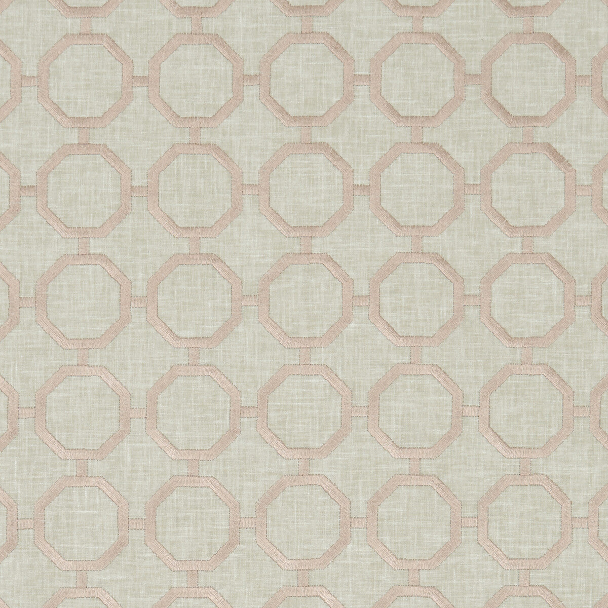 Glamour fabric in blush color - pattern F1073/01.CAC.0 - by Clarke And Clarke in the Clarke & Clarke Lusso collection