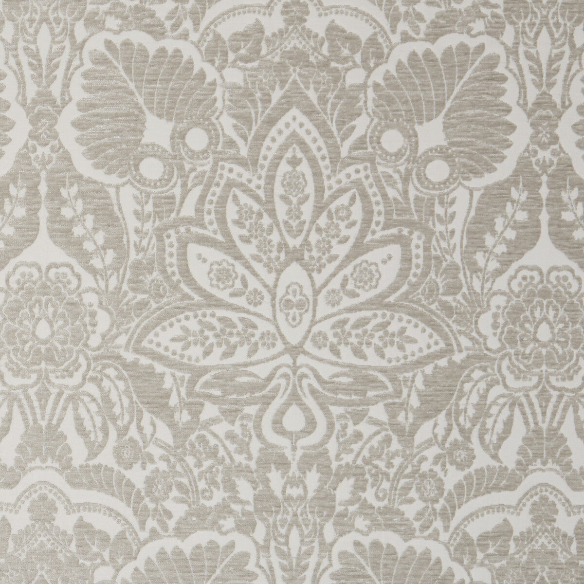 Waldorf fabric in champagne color - pattern F1075/01.CAC.0 - by Clarke And Clarke in the Clarke & Clarke Lusso collection