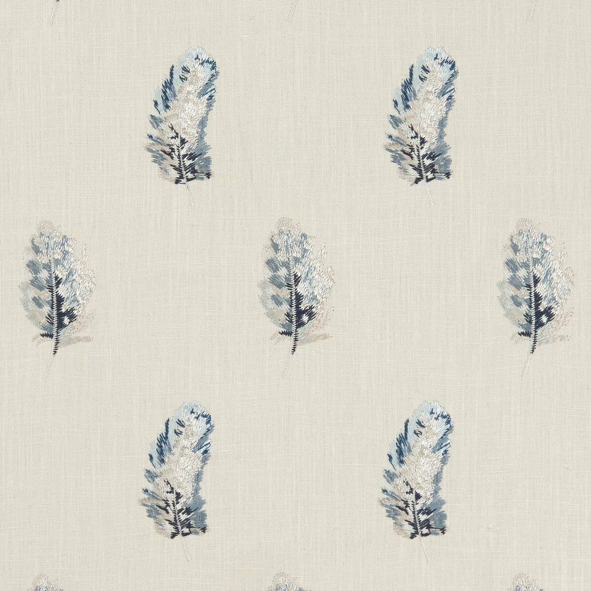 Plumis fabric in mineral/linen color - pattern F1082/03.CAC.0 - by Clarke And Clarke in the Clarke & Clarke Botanica collection