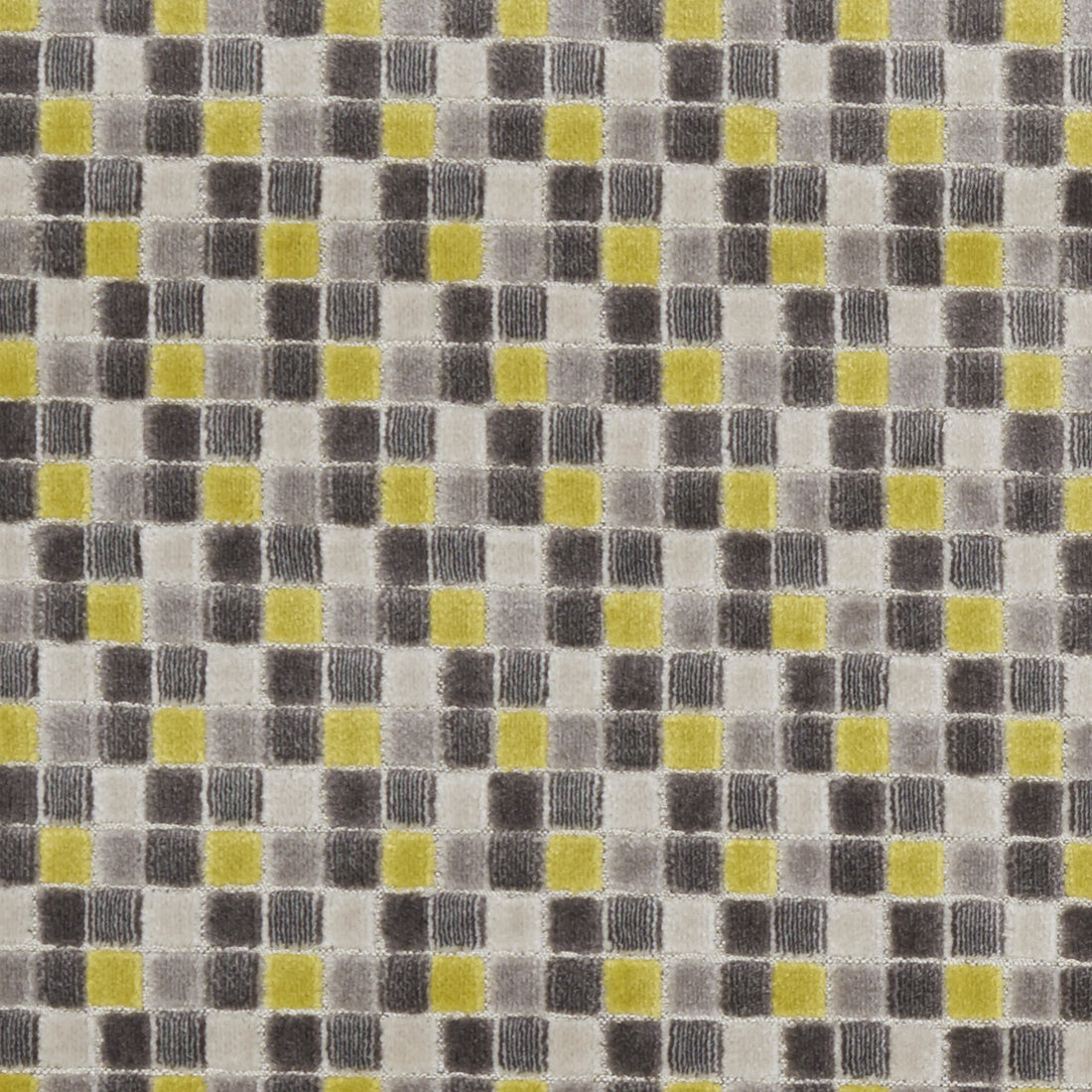Tribeca fabric in chartreuse color - pattern F1086/01.CAC.0 - by Clarke And Clarke in the Clarke &amp; Clarke Manhattan collection