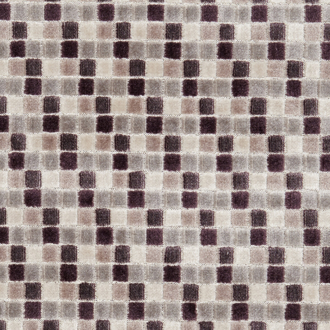Tribeca fabric in damson color - pattern F1086/02.CAC.0 - by Clarke And Clarke in the Clarke &amp; Clarke Manhattan collection