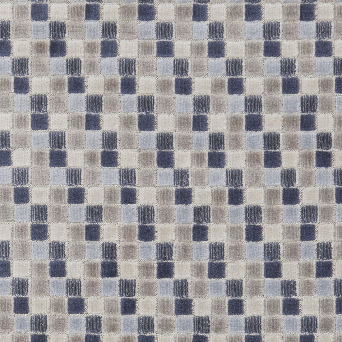Tribeca fabric in denim color - pattern F1086/03.CAC.0 - by Clarke And Clarke in the Clarke &amp; Clarke Manhattan collection