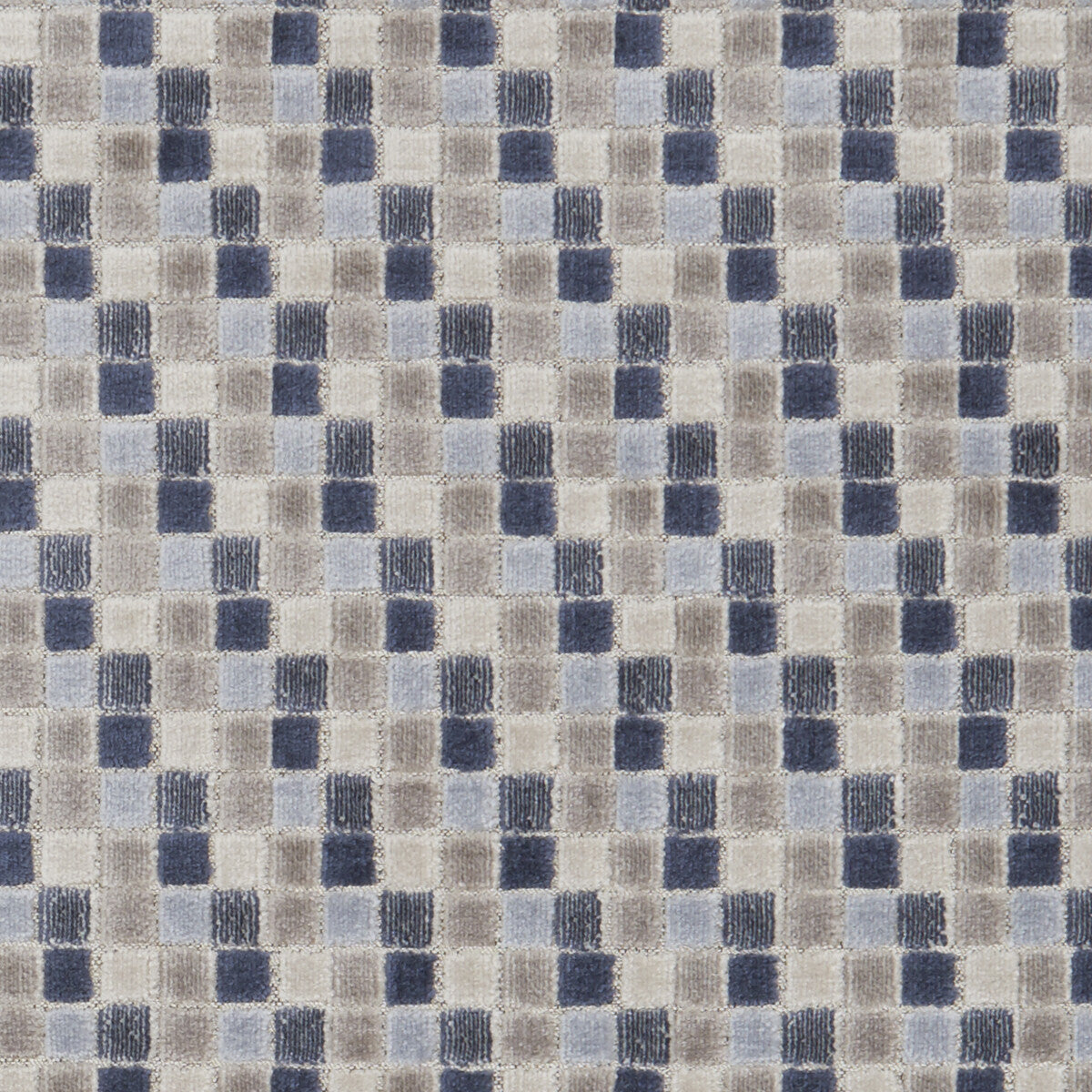 Tribeca fabric in denim color - pattern F1086/03.CAC.0 - by Clarke And Clarke in the Clarke & Clarke Manhattan collection