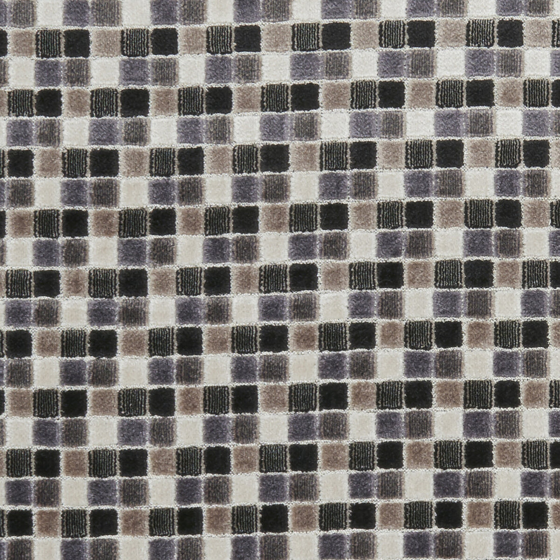 Tribeca fabric in ebony color - pattern F1086/04.CAC.0 - by Clarke And Clarke in the Clarke &amp; Clarke Manhattan collection