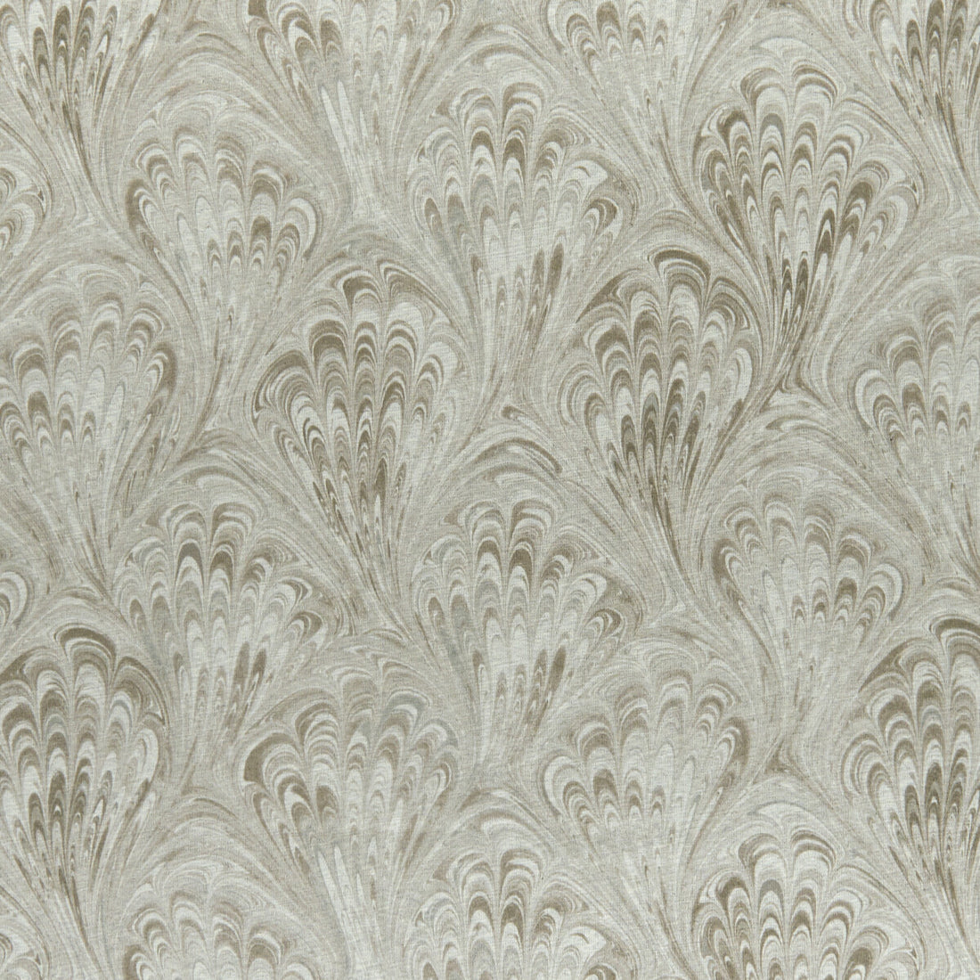 Pavone fabric in ivory color - pattern F1094/03.CAC.0 - by Clarke And Clarke in the Clarke &amp; Clarke Botanica collection