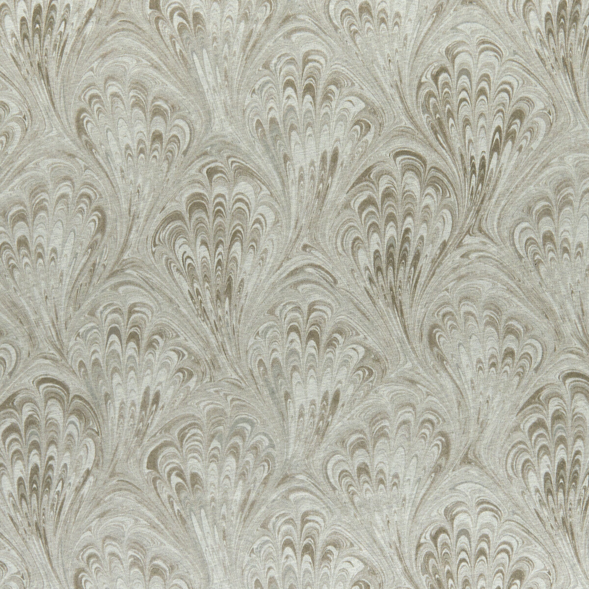 Pavone fabric in ivory color - pattern F1094/03.CAC.0 - by Clarke And Clarke in the Clarke & Clarke Botanica collection