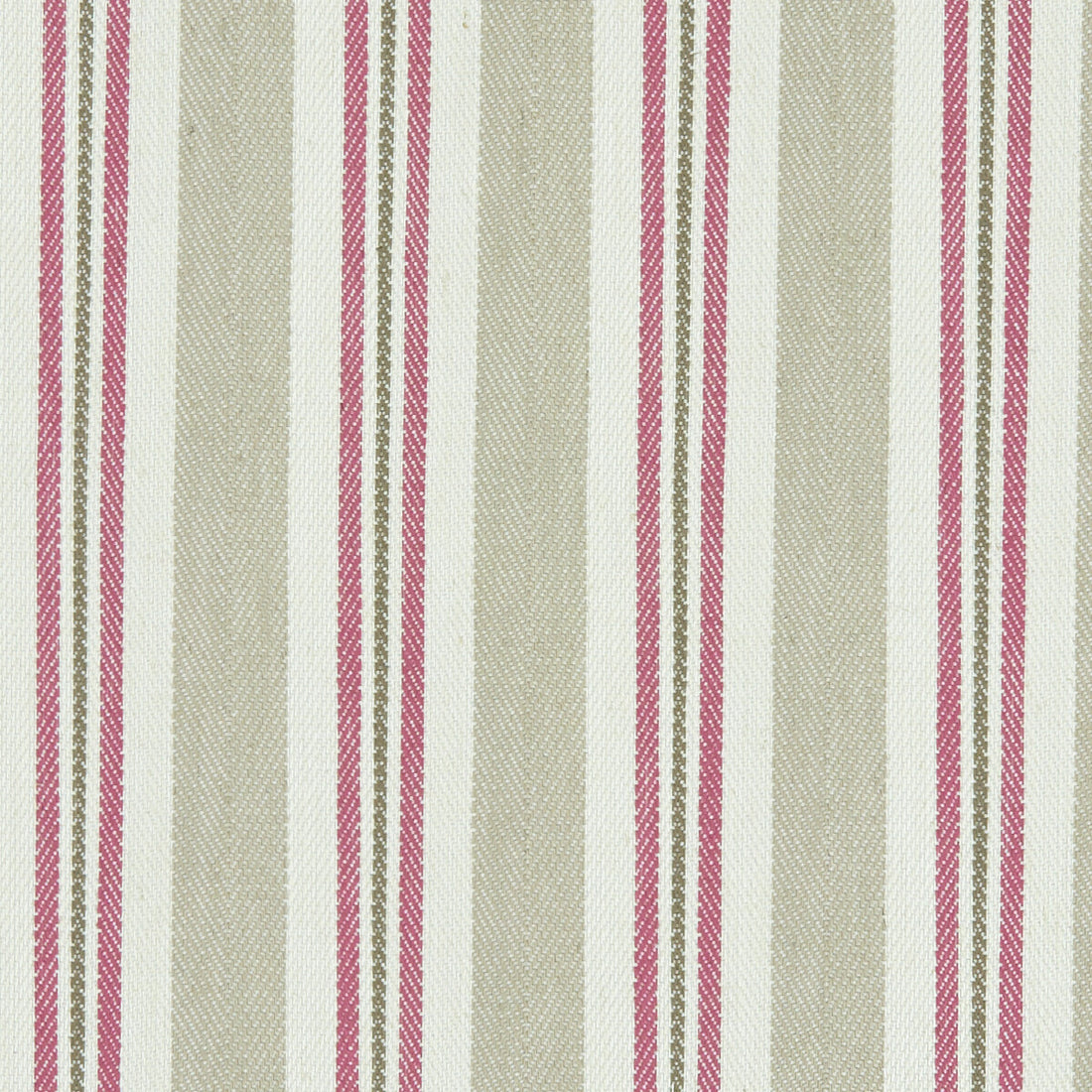 Alderton fabric in raspberry/linen color - pattern F1119/05.CAC.0 - by Clarke And Clarke in the Clarke &amp; Clarke Avebury collection