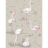 Flamingos fabric in wht/fuch on tup color - pattern F111/3011L.CS.0 - by Cole & Son in the Cole & Son Contemporary Fabrics collection