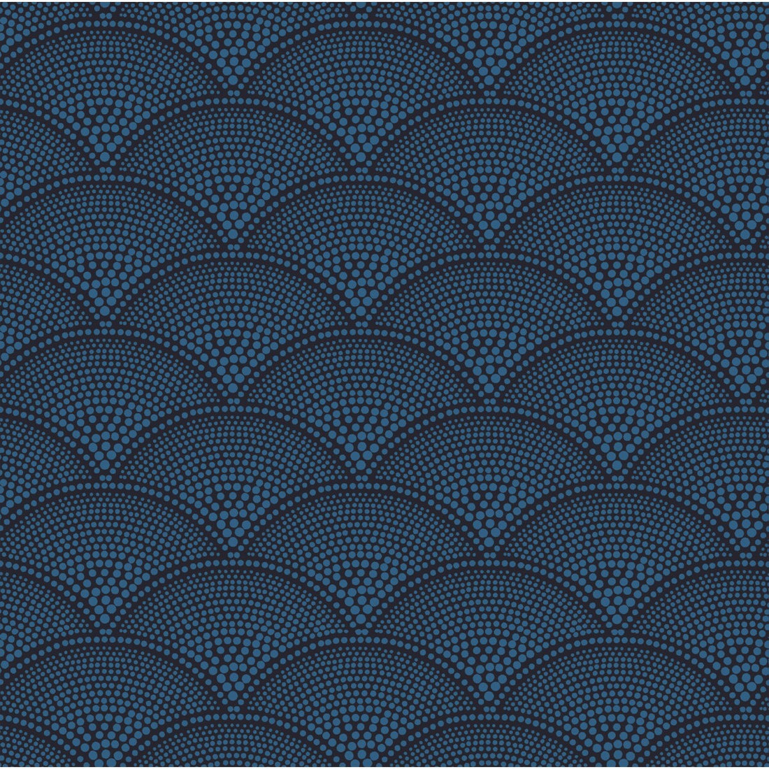 Feather Fan fabric in hyac on char color - pattern F111/8028.CS.0 - by Cole &amp; Son in the Cole &amp; Son Contemporary Fabrics collection