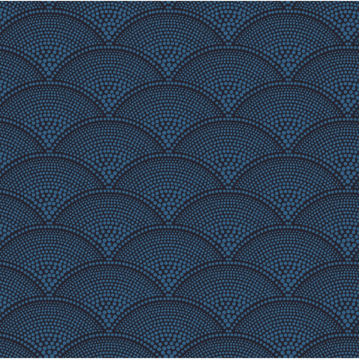 Feather Fan fabric in hyac on char color - pattern F111/8028.CS.0 - by Cole & Son in the Cole & Son Contemporary Fabrics collection