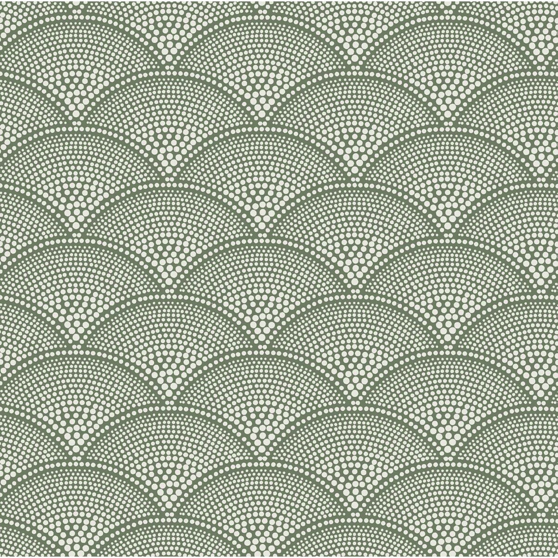 Feather Fan fabric in crm on olv color - pattern F111/8029.CS.0 - by Cole &amp; Son in the Cole &amp; Son Contemporary Fabrics collection