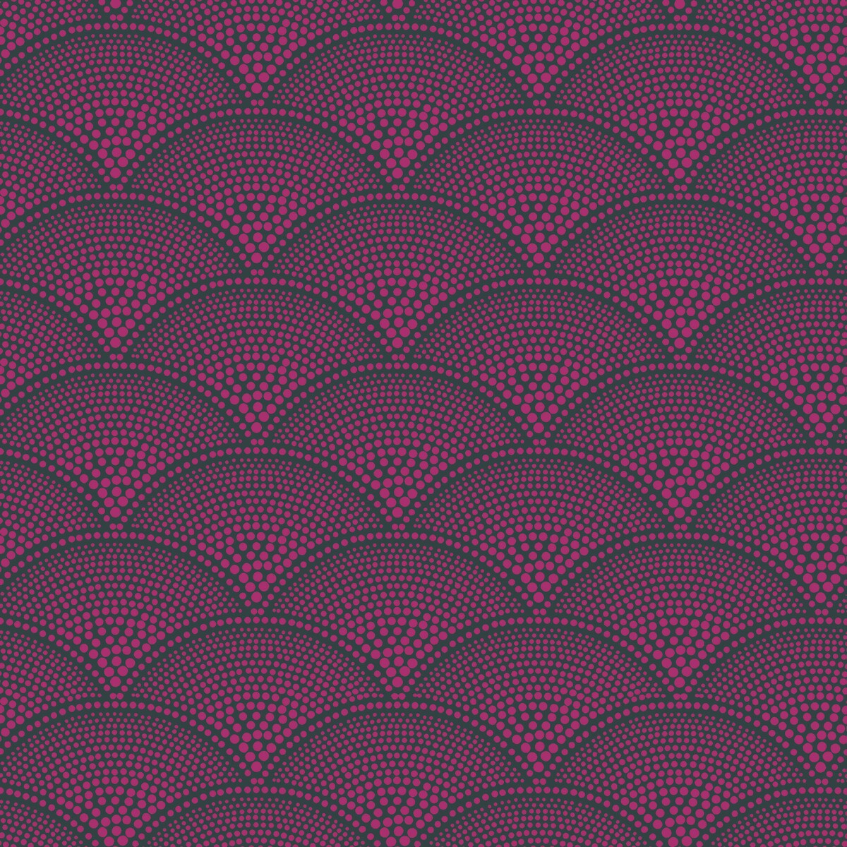 Feather Fan fabric in magnt char color - pattern F111/8030.CS.0 - by Cole & Son in the Cole & Son Contemporary Fabrics collection