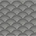 Feather Fan fabric in wht on blk color - pattern F111/8031.CS.0 - by Cole & Son in the Cole & Son Contemporary Fabrics collection