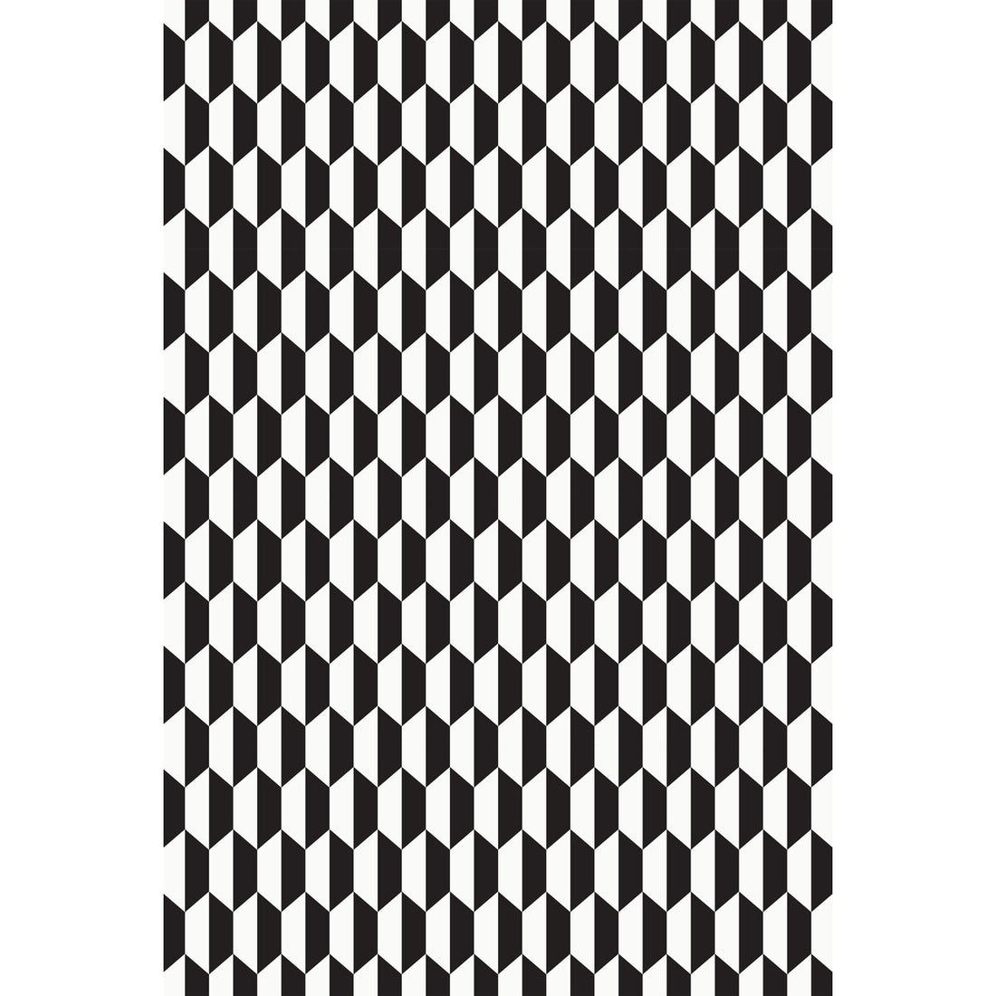 Tile fabric in blk wht color - pattern F111/9034.CS.0 - by Cole &amp; Son in the Cole &amp; Son Contemporary Fabrics collection