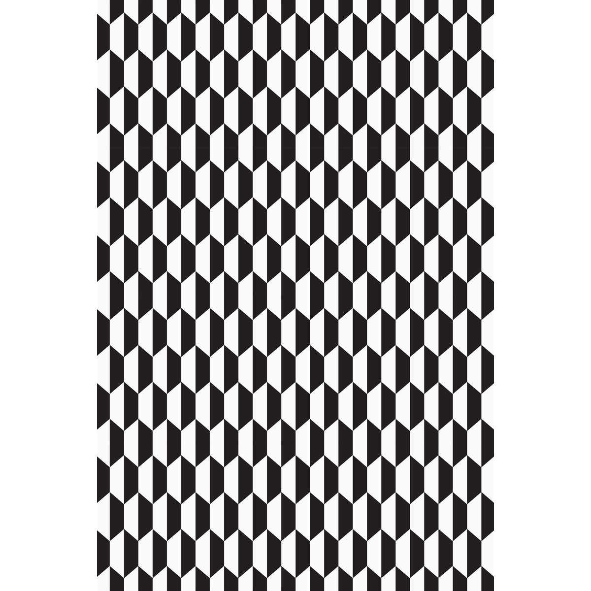 Tile fabric in blk wht color - pattern F111/9034.CS.0 - by Cole & Son in the Cole & Son Contemporary Fabrics collection