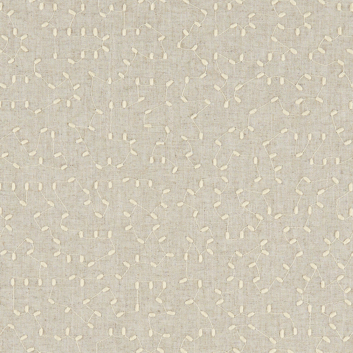 Bibury fabric in linen color - pattern F1121/05.CAC.0 - by Clarke And Clarke in the Clarke & Clarke Avebury collection