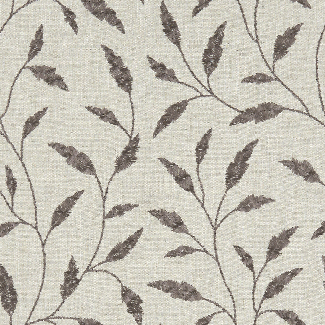 Fairford fabric in charcoal color - pattern F1122/01.CAC.0 - by Clarke And Clarke in the Clarke &amp; Clarke Avebury collection