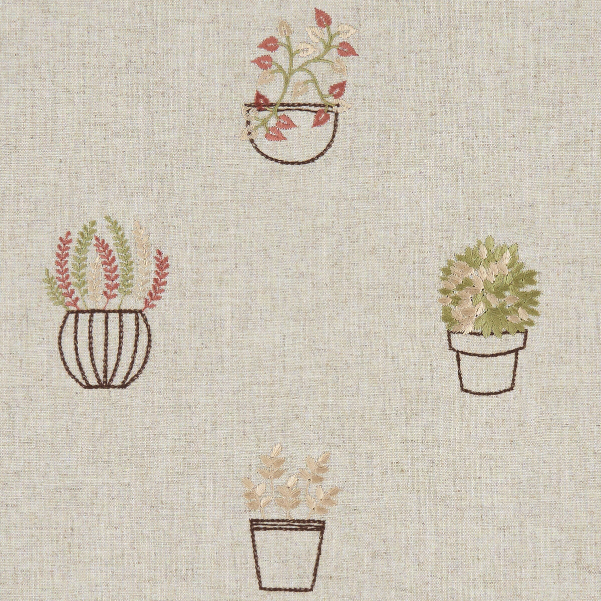 Hidcote fabric in spice color - pattern F1123/06.CAC.0 - by Clarke And Clarke in the Clarke & Clarke Avebury collection
