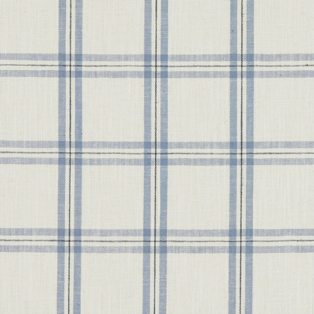 Kelmscott fabric in denim color - pattern F1124/01.CAC.0 - by Clarke And Clarke in the Clarke & Clarke Avebury collection