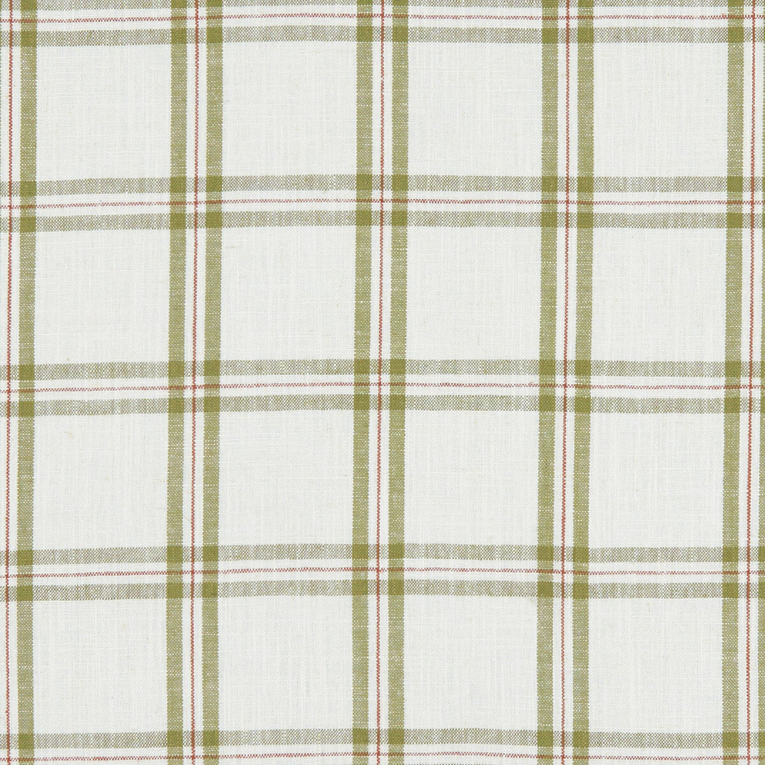 Kelmscott fabric in olive color - pattern F1124/05.CAC.0 - by Clarke And Clarke in the Clarke &amp; Clarke Avebury collection
