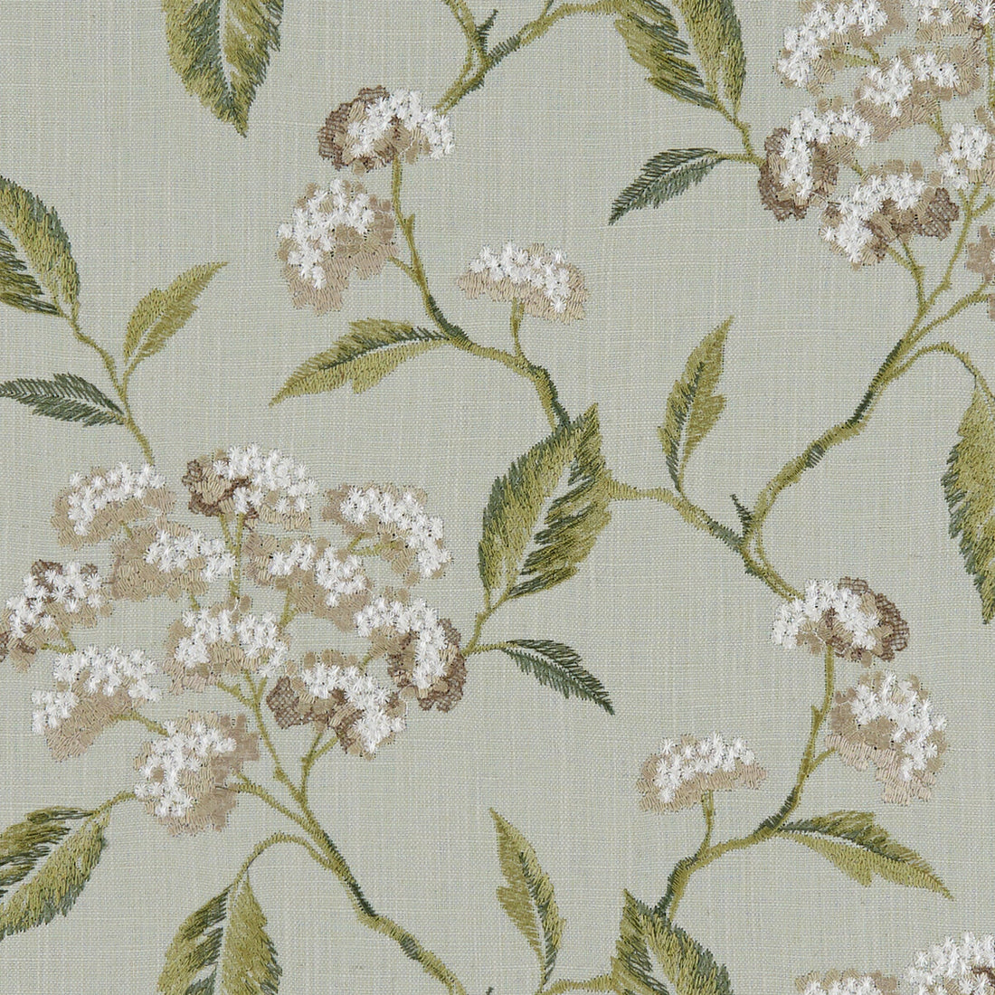 Summerby fabric in duckegg color - pattern F1125/03.CAC.0 - by Clarke And Clarke in the Clarke &amp; Clarke Avebury collection
