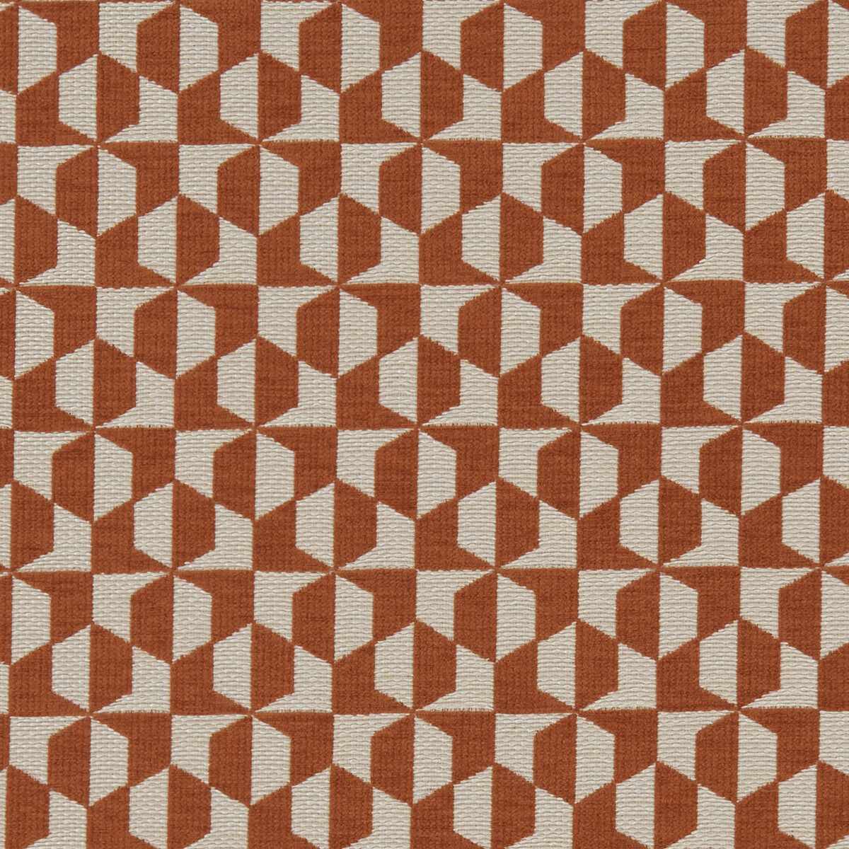 Galileo fabric in spice color - pattern F1128/07.CAC.0 - by Clarke And Clarke in the Clarke & Clarke Equinox collection