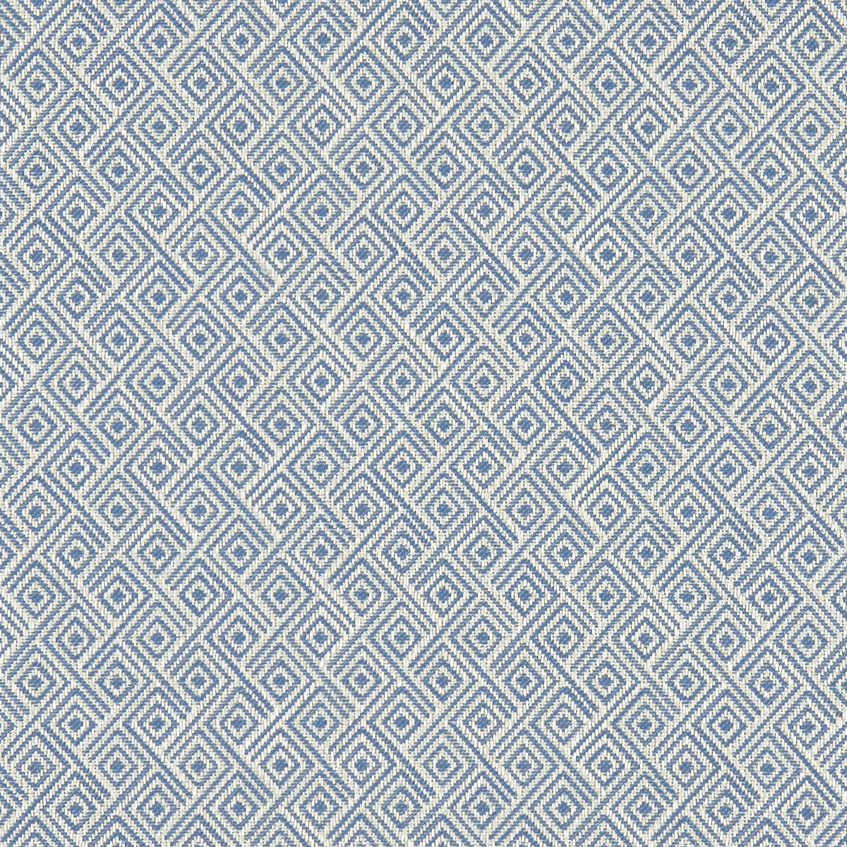 Rhombus fabric in denim color - pattern F1134/02.CAC.0 - by Clarke And Clarke in the Clarke & Clarke Equinox collection