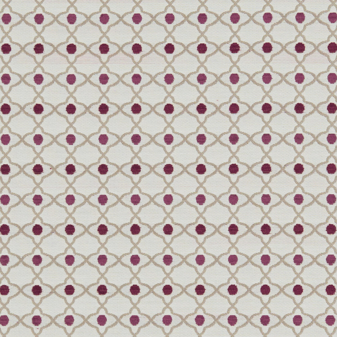 Venus fabric in raspberry color - pattern F1139/05.CAC.0 - by Clarke And Clarke in the Clarke &amp; Clarke Equinox collection