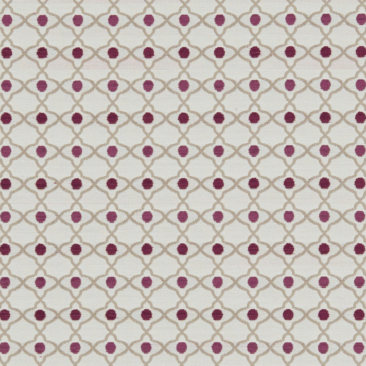 Venus fabric in raspberry color - pattern F1139/05.CAC.0 - by Clarke And Clarke in the Clarke & Clarke Equinox collection