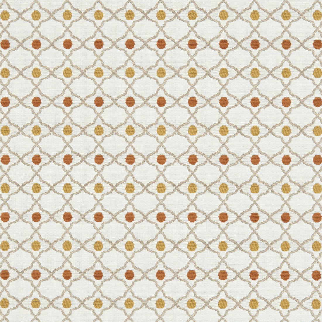 Venus fabric in spice color - pattern F1139/06.CAC.0 - by Clarke And Clarke in the Clarke &amp; Clarke Equinox collection