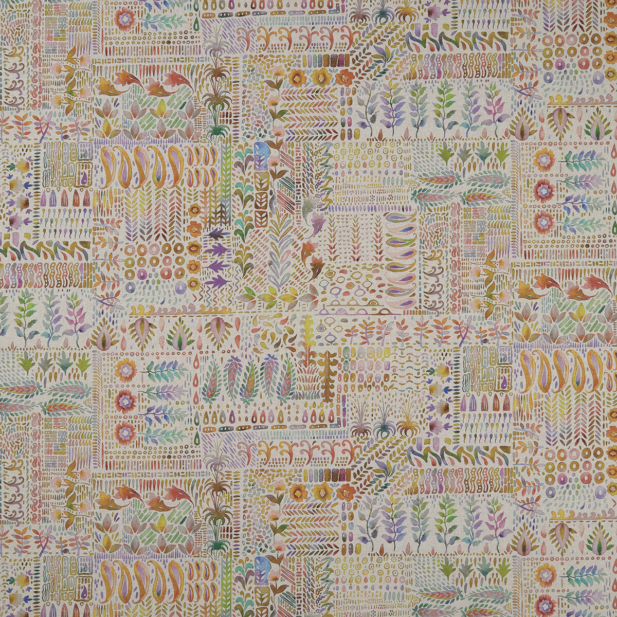 In The Garden fabric in linen color - pattern F1163/01.CAC.0 - by Clarke And Clarke in the Clarke & Clarke Country Garden collection