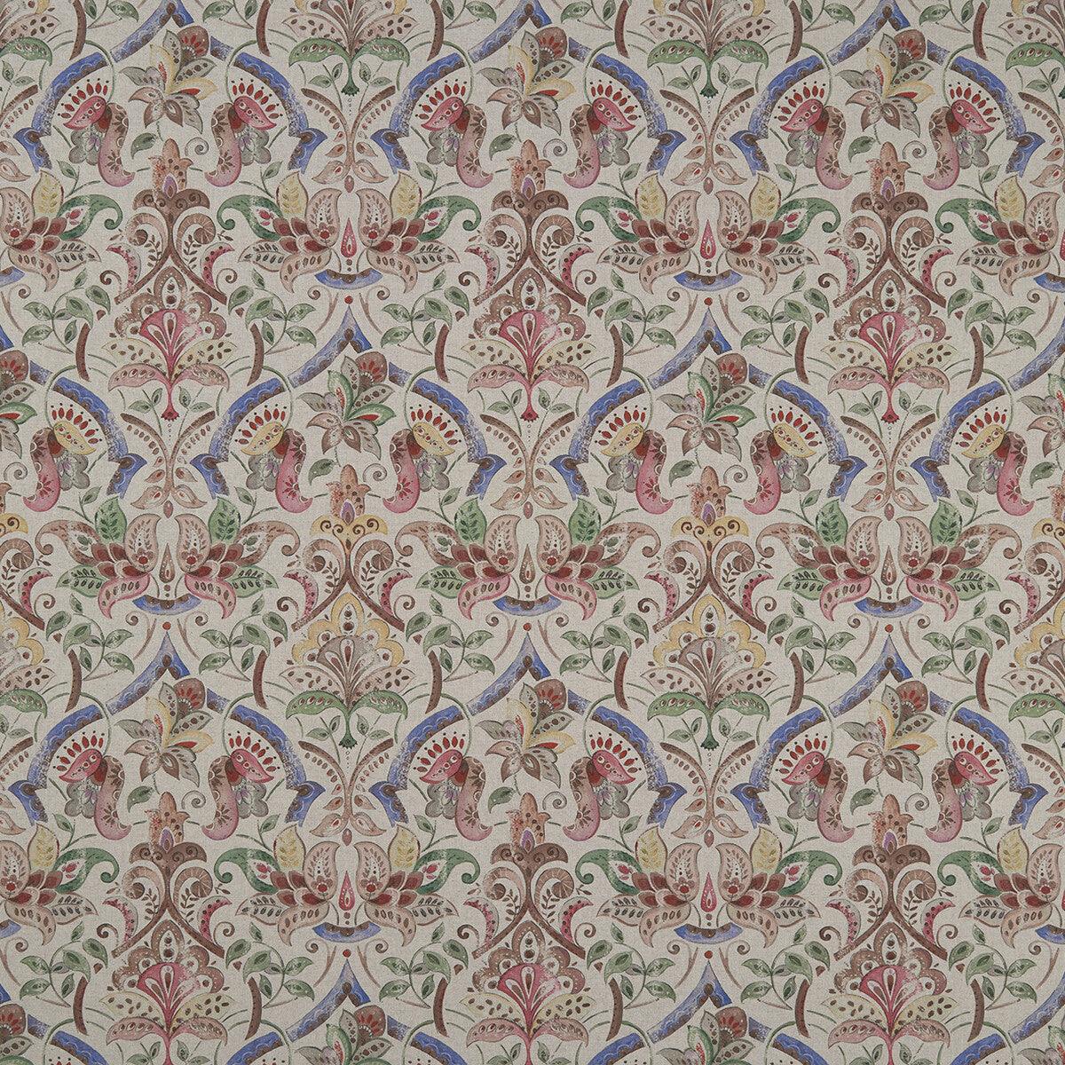 Rosalie fabric in multi color - pattern F1172/02.CAC.0 - by Clarke And Clarke in the Clarke & Clarke Country Garden collection