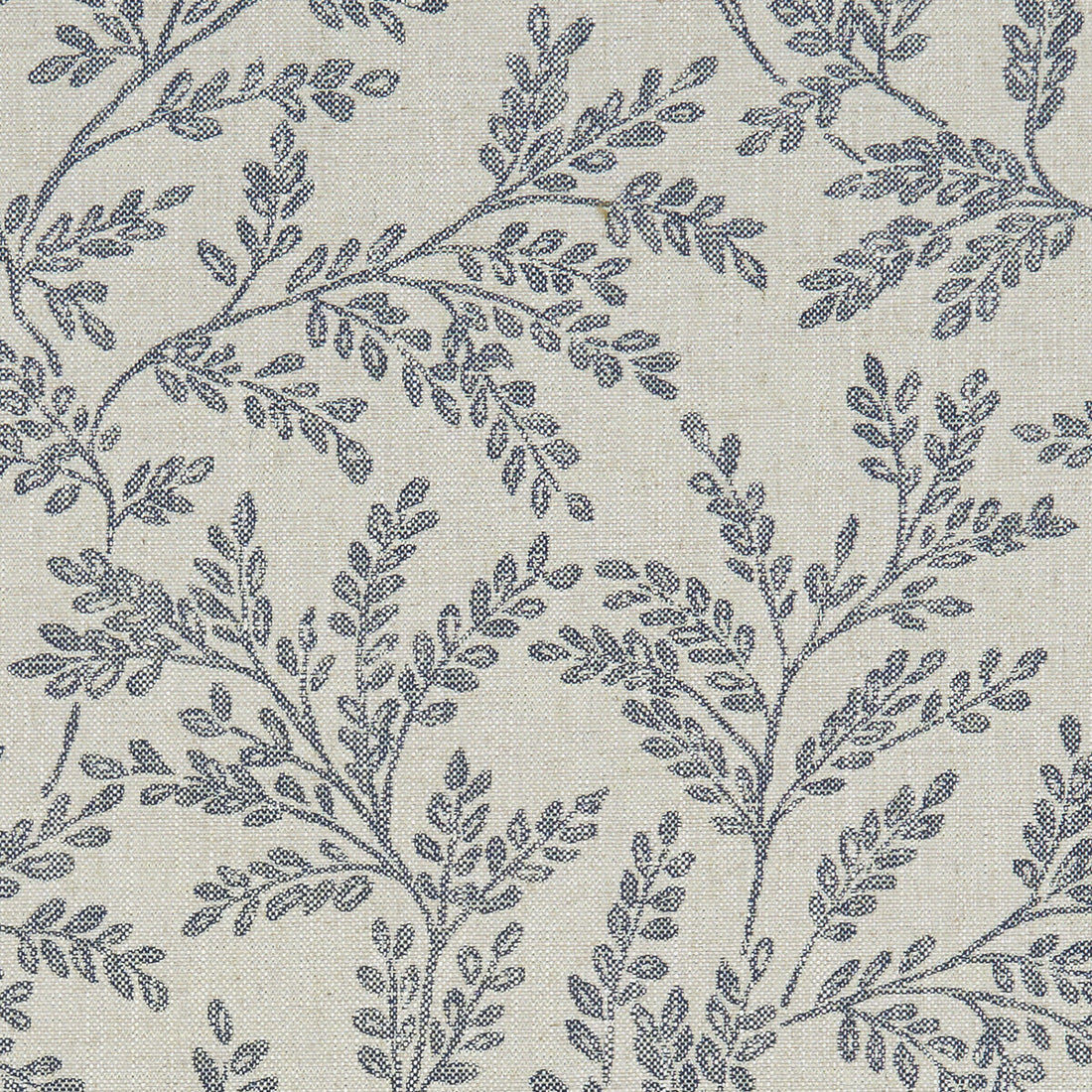 Ferndown fabric in denim color - pattern F1179/04.CAC.0 - by Clarke And Clarke in the Clarke &amp; Clarke Heritage collection