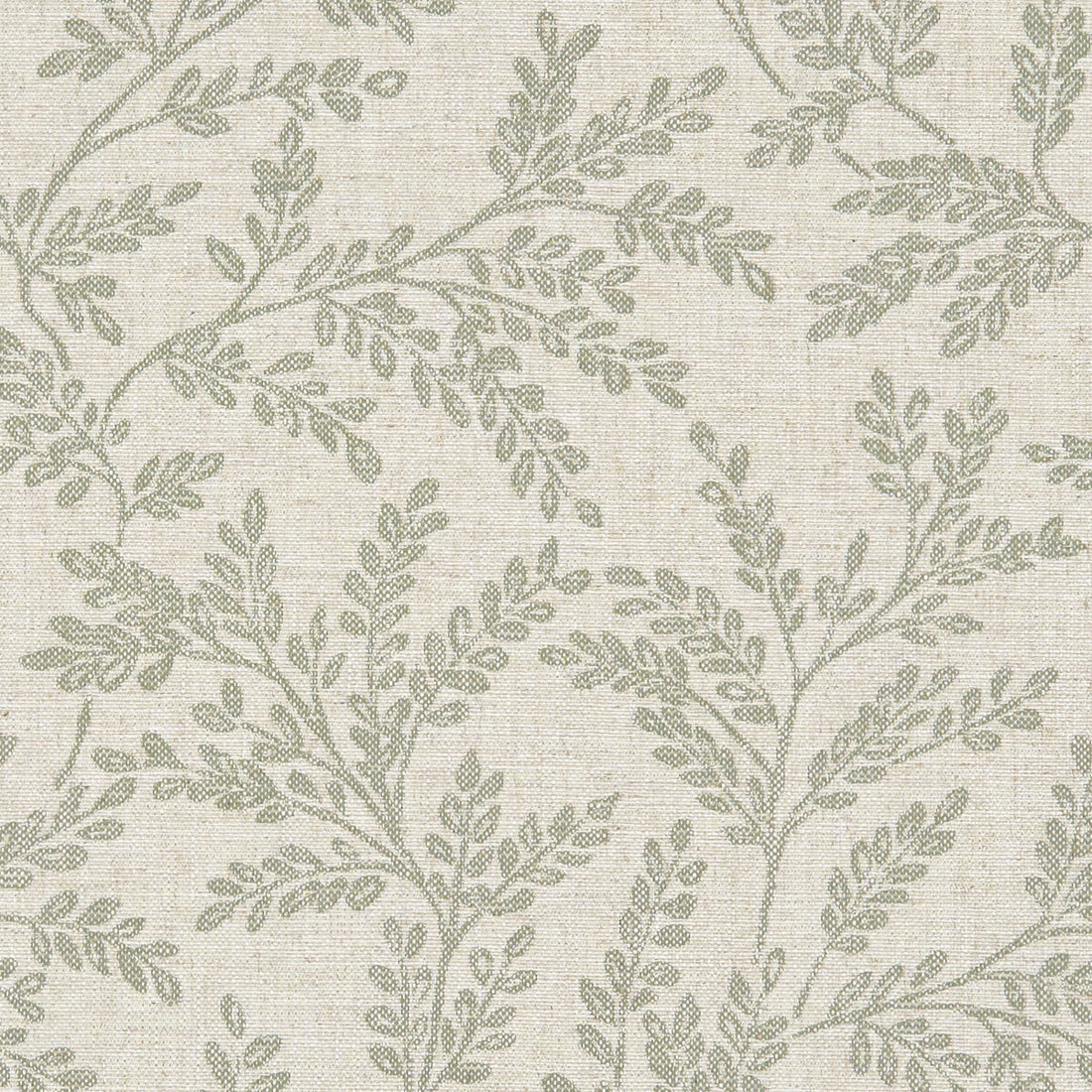 Ferndown fabric in sage color - pattern F1179/08.CAC.0 - by Clarke And Clarke in the Clarke &amp; Clarke Heritage collection