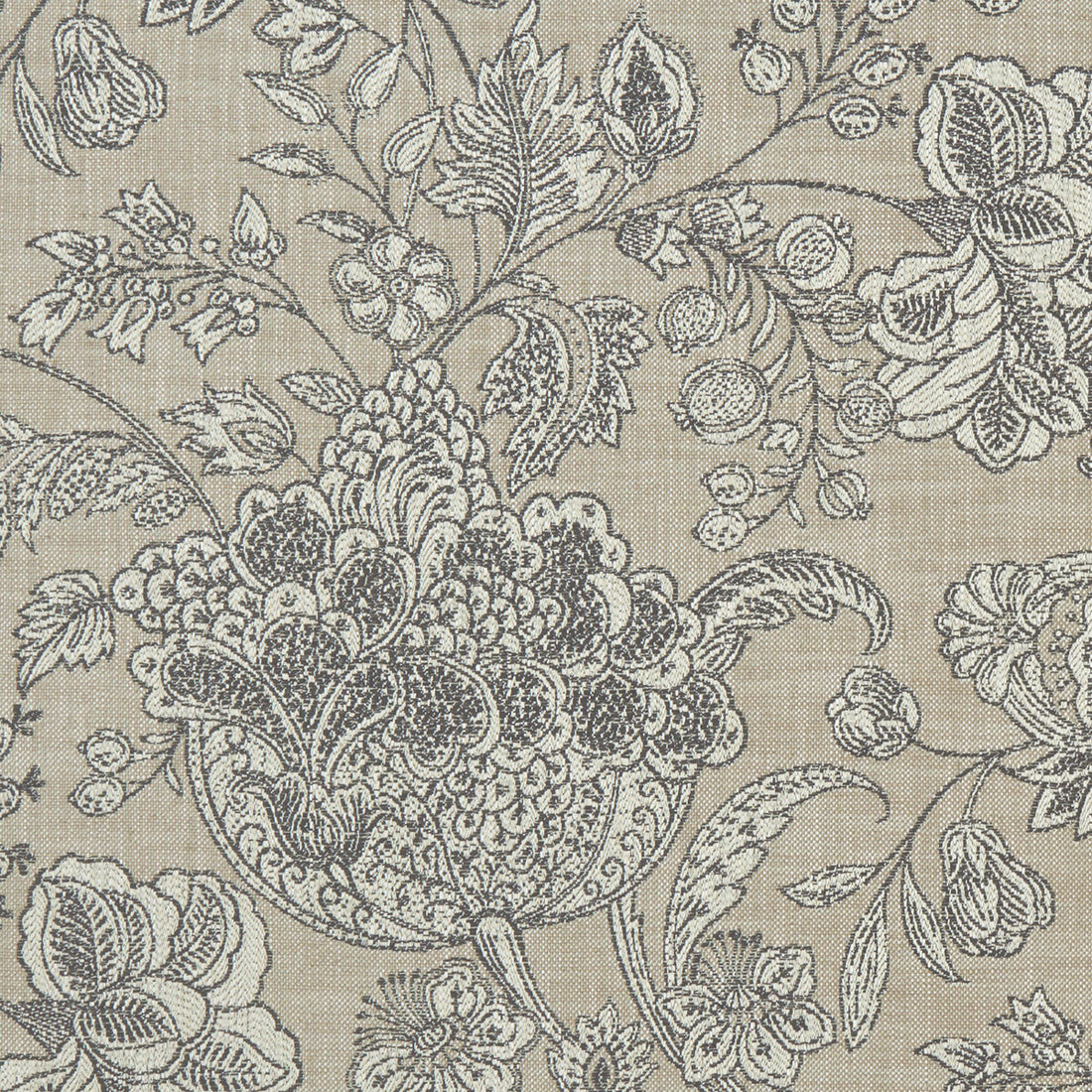 Woodsford fabric in natural color - pattern F1181/07.CAC.0 - by Clarke And Clarke in the Clarke &amp; Clarke Heritage collection