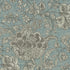 Woodsford fabric in teal color - pattern F1181/09.CAC.0 - by Clarke And Clarke in the Clarke & Clarke Heritage collection