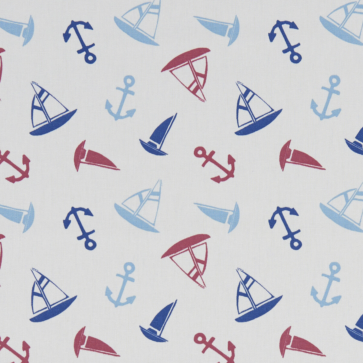 Ahoy fabric in marine color - pattern F1183/01.CAC.0 - by Clarke And Clarke in the Land & Sea By Studio G For C&C collection